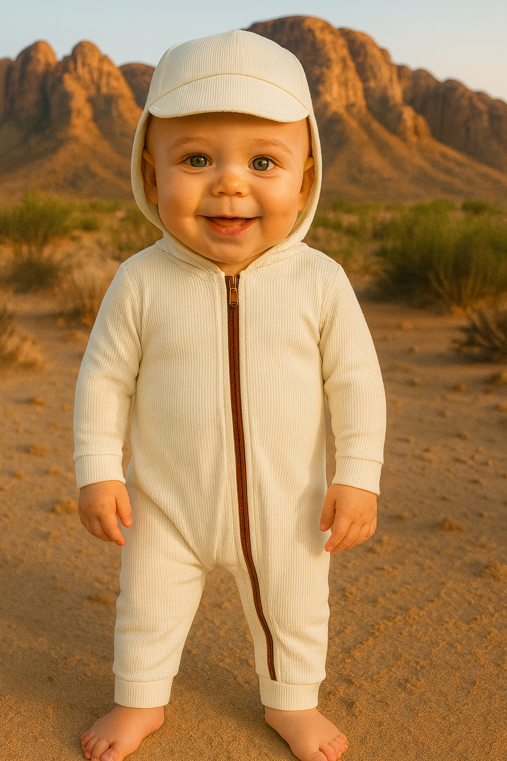 Baby and Toddler UPF 50+ Sun Protective Onesie