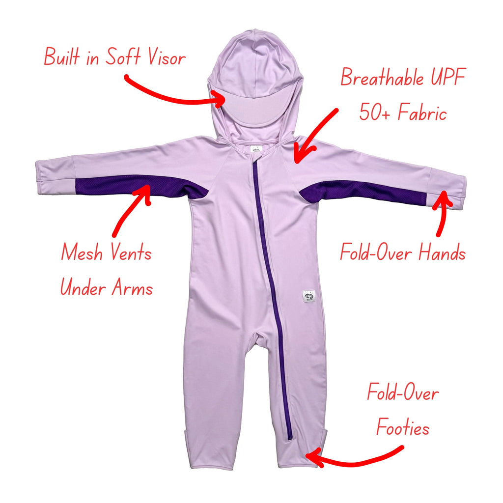 Baby and Toddler UPF 50+ Sun Protective Onesie